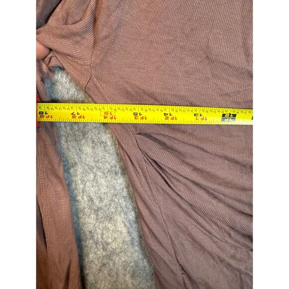 Intimately Free People Pink Ruched Long Sleeve Thin Base Layer Medium - Picture 7 of 8